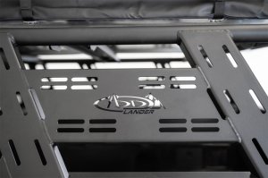 Toyota Tacoma Chase Rack - Addictive Desert Designs - ADD-Lander Overland - Hammer Black with Satin Black Panels - `05-`23